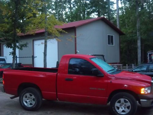 2004 dodge ram 1500 short box v-6 motor runs great