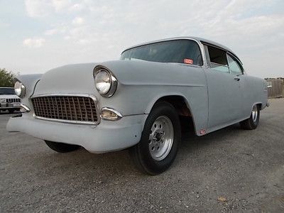 1955 chevrolet belair hardtop 350, rack, disc, hot rod, rat rod