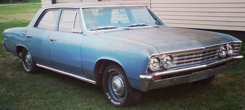 1967 chevy chevelle 6 cyl powerglide ratrod rat driver