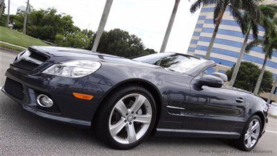 2011 mercedes benz sl 550 hardtop convertible navigation premium clean carfax