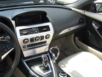 2008 BMW 650i 4.8L V8 Auto Convertible Blue 37k mi Navigation Leather Interior, image 24