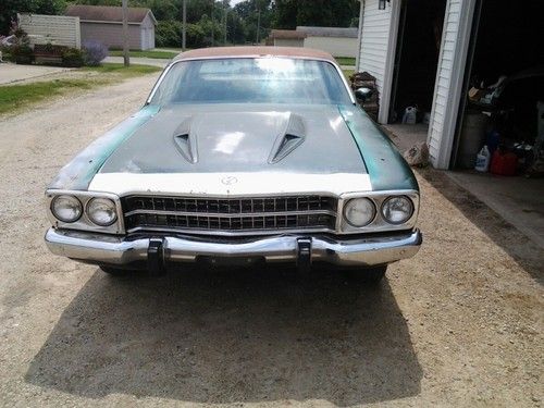 1974 plymouth road runner project car. not a clone.