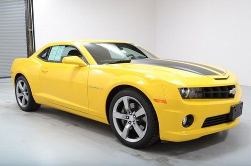 2010 chevrolet  camaro ss rwd yellow manual keyless kchydodge