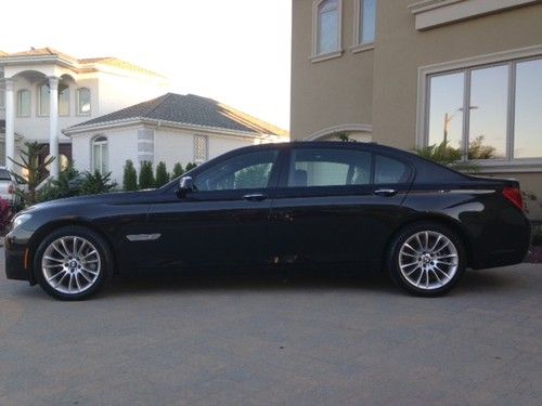 2012 bmw 750 li 750li  salvage flood