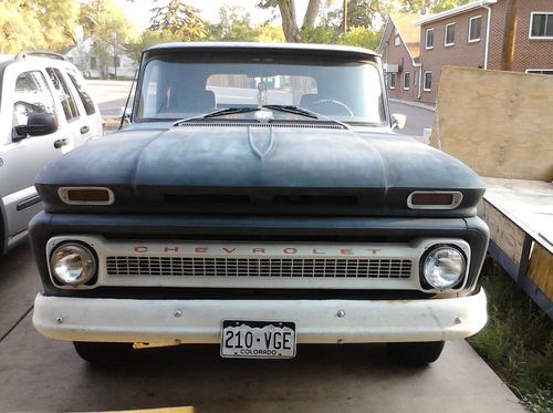 1966 chevy pick-up, 454 step side 8 ft. bed