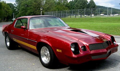 1979 Z-28 Stunning Red Metallic/Tan,Full Roller327,Auto,PS,ColdAC,Weld WheelsExc, image 2