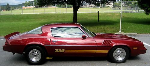 1979 Z-28 Stunning Red Metallic/Tan,Full Roller327,Auto,PS,ColdAC,Weld WheelsExc, image 7