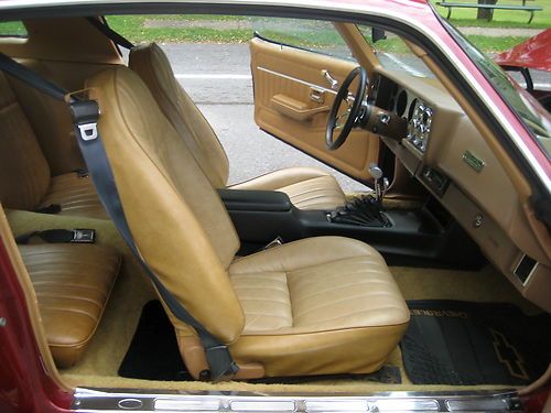 1979 Z-28 Stunning Red Metallic/Tan,Full Roller327,Auto,PS,ColdAC,Weld WheelsExc, image 8