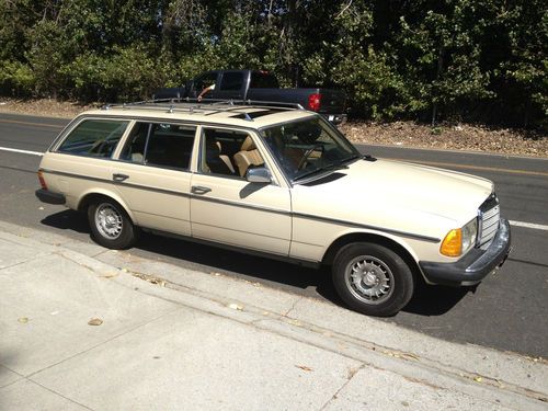 1985 mercdes 300 d turbo diesel wagon