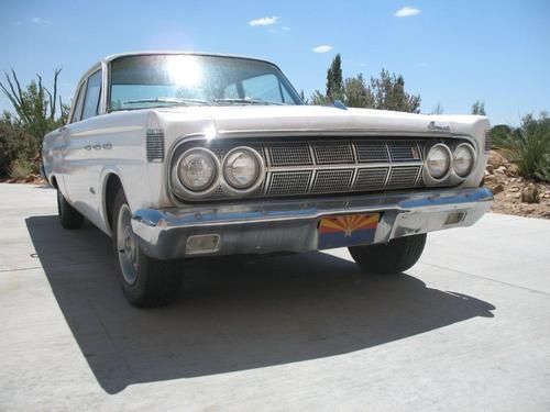 1964 mercury comet 2 dr post 260 v8---no reserve!