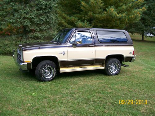 Rare 1987 k5 blazer, very clean, florida origin, rust-free