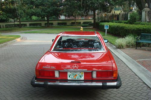 1988 Mercedes SL560, image 4