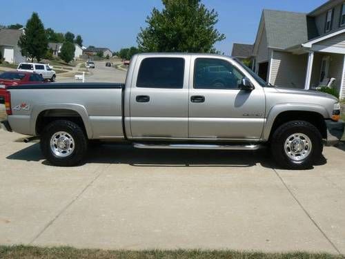 2002 chevrolet silverado 1500 hd ls crew cab pickup 4-door 6.0l