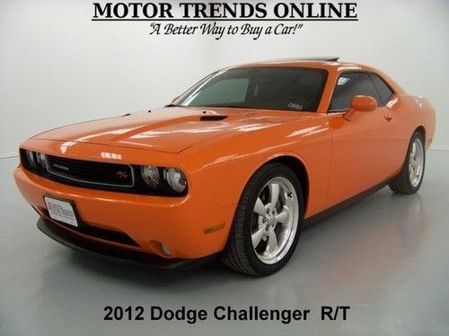 2012 rt r/t navigation 5.7 hemi sunroof leather htd seats dodge challenger 13k