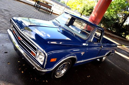 1968 chevrolet c-10 1/2 ton wood bed custom truck