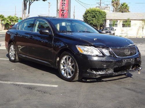 2006 lexus gs300 damaged salvage fixer loaded luxurious runs! priced to sell!!