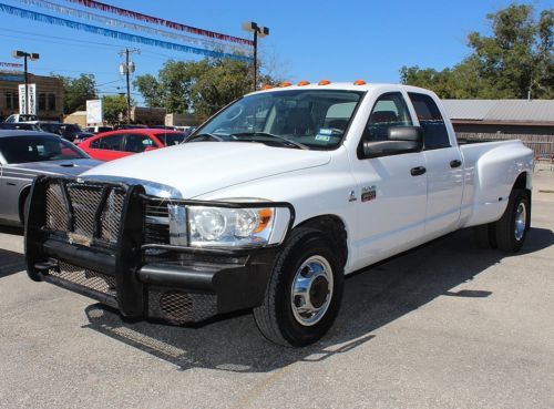 5.9l diesel manual transmission dually drw heavy duty slt grill guard gooseneck