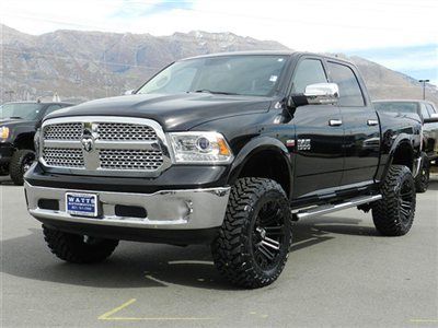 Dodge ram crew cab hemi laramie 4x4 custom new lift wheels tires auto tow