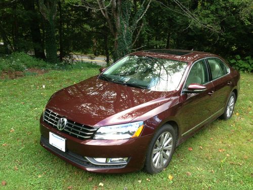 2012 volkswagen passat sel premium 2.5