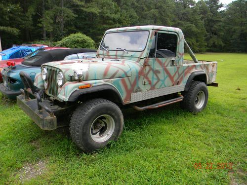 Jeep scrambler cj8 1983,1982 6 cylinder full acme hard top half top package deal