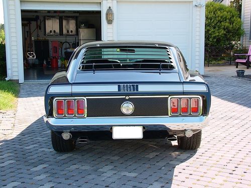 1970 FORD MUSTANG MACH1 BEAUTIFUL RAVEN BLACK CLASSIC RESTOMOD, image 6