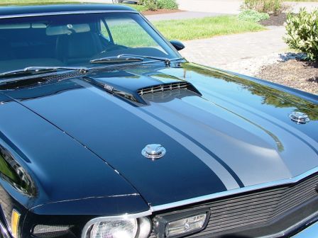 1970 FORD MUSTANG MACH1 BEAUTIFUL RAVEN BLACK CLASSIC RESTOMOD, image 11