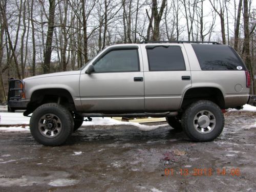 1999 chevrolet tahoe lifted tx truck solid front axle 4x4
