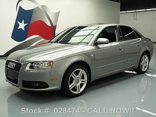 2008 audi a4 2.0t s-line turbo htd leather sunroof 60k texas direct auto