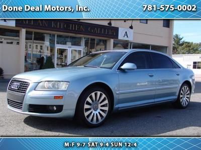 2007 audi a8 l quattro with 74000 miles navigation all wheel drive 19&#039;&#039; whee