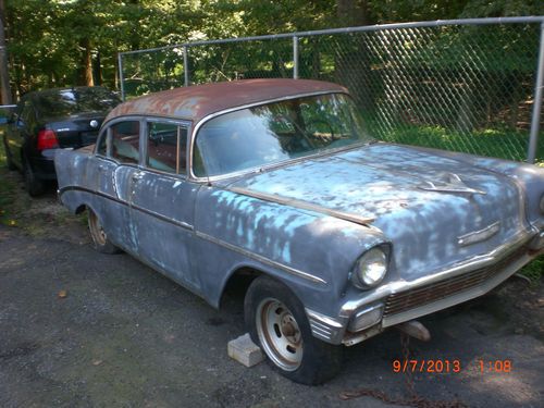 1956 chevrolet bel air base sedan 4-door 3.8l