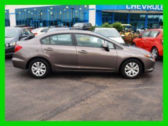 2012 honda civic sedan lx low miles reserve gas mileage