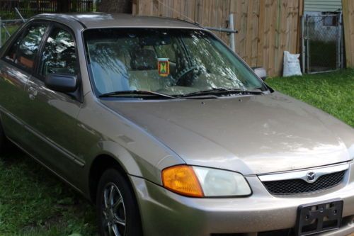 1999 mazda protege lx sedan 4-door 1.6l