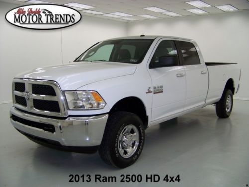 12k miles 4x4 slt long bed turbo diesel bedliner media crew 2013 ram 2500