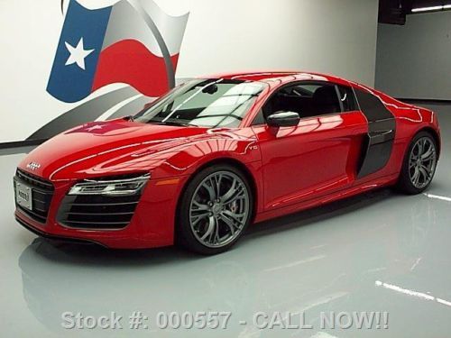 2014 audi r8 5.2 quattro v10 plus awd s-tronic nav 2k!! texas direct auto