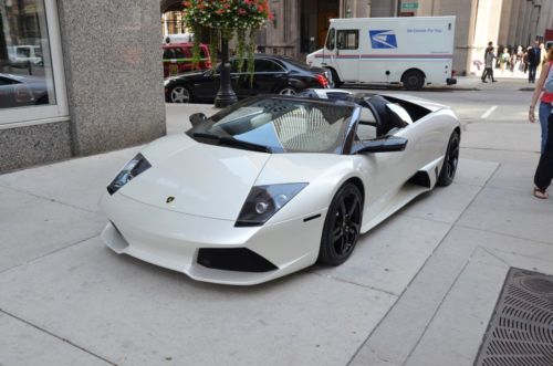 2010 lp640 roadster balloon white $ 435,975.00  sticker call chris 630-624-3600