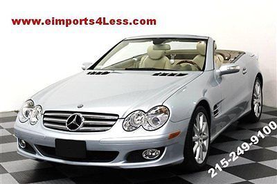 Sl550 folding hardtop convertible 07 navigation cooled seats xenons low miles