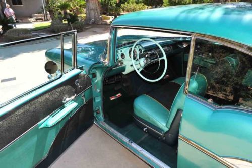 Rare Stock Original 1957 Chevy Sport Coupe Factory 283 Corvette Fuel Injection, image 7