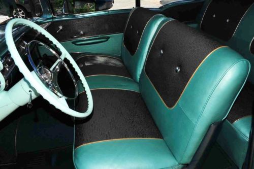 Rare Stock Original 1957 Chevy Sport Coupe Factory 283 Corvette Fuel Injection, image 8