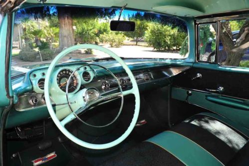 Rare Stock Original 1957 Chevy Sport Coupe Factory 283 Corvette Fuel Injection, image 9