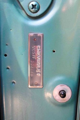 Rare Stock Original 1957 Chevy Sport Coupe Factory 283 Corvette Fuel Injection, image 14