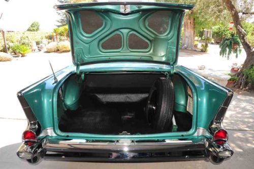 Rare Stock Original 1957 Chevy Sport Coupe Factory 283 Corvette Fuel Injection, image 19