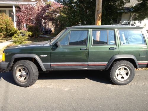 1996 jeep cherokee sport utility 4-door 4.0l runs good