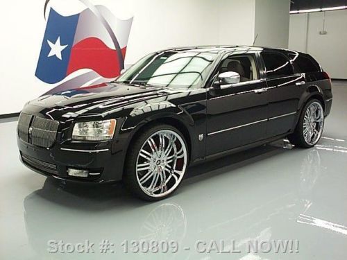 2008 dodge magnum 2.7l sunroof cruise ctrl 24&#039;s 63k mi texas direct auto