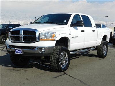 Mega cab slt 4x4 cummins diesel custom lift wheels tires low price truck