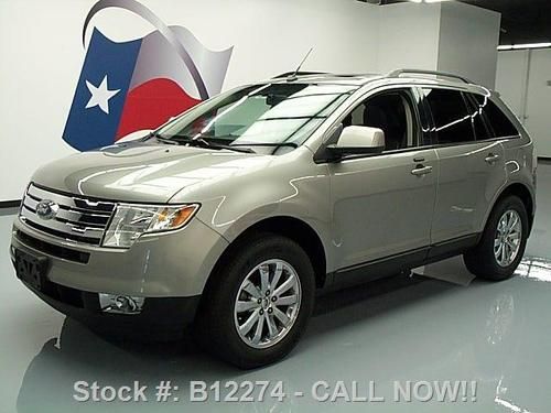 2008 ford edge sel leather sunroof cruise control 74k!  texas direct auto