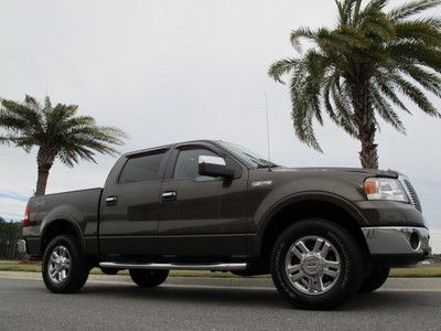 Ford f150 super crew cab 4x4 fx4 lariat center shift alloy wheels clean