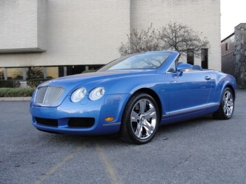 2007 bentley continental gtc, only 15,334 miles, just serviced, loaded
