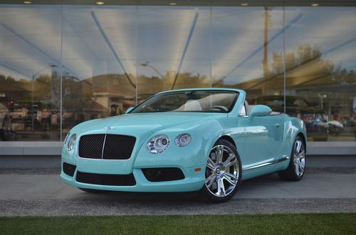 2013 bentley gtc v8