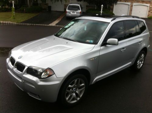 2006 bmw x3 m 6 spd. manual 3.0i sport utility 4-door 3.0l