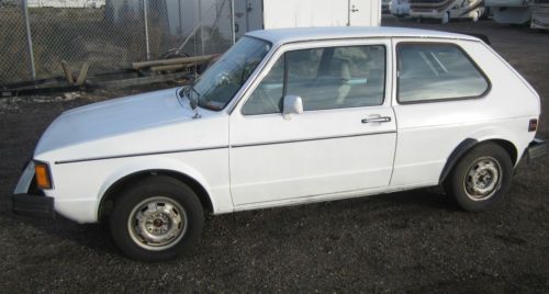 1983 volkswagen rabbit diesel 5 speed 45+ mpg!!